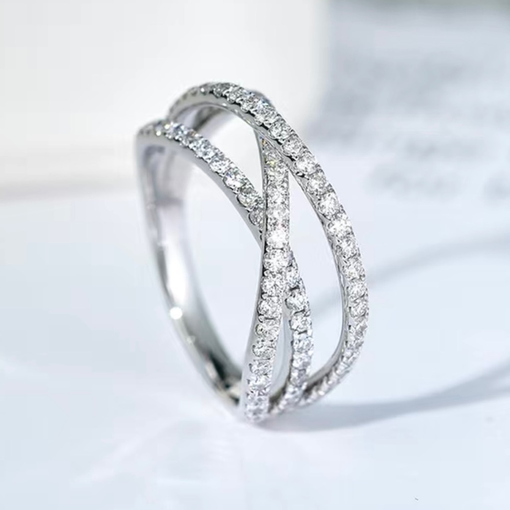 BNIB - Silver Multi Row Ring. - Picture 6 of 8